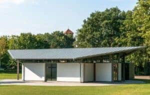 Kapelle auf dem Neuen Friedhof Lingen